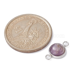 Шармы-соединители из натуральных и синтетических камней&nbsp;PALLOY-JF02188-02