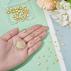 90шт 3 стиля латунные бусины&nbsp;KK-AR0004-45A