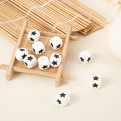 Пищевые экологически чистые силиконовые бусины&nbsp;FIND-BY0001-20