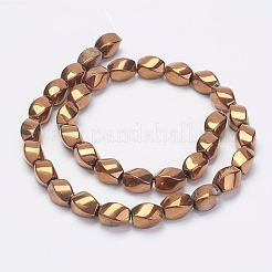 Гальванические немагнитные синтетические гематитовые нити&nbsp;G-K259-29C