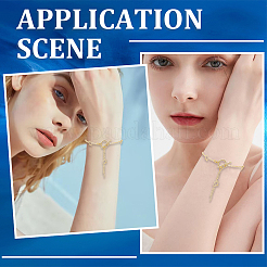 10 комплект латунных застежек-тоглов&nbsp;KK-BBC0021-07