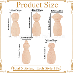 5 unidad&nbsp;WOOD-GF0002-43