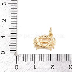 Messing micro pave klare zirkonia anhänger&nbsp;KK-H273-36A-G