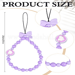 1 шт. акриловые нейлоновые веревочные ремни для мобильных устройств&nbsp;HJEW-LP0001-93