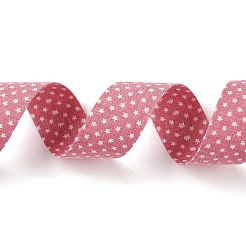 Лента из хлопка и льна длиной 5 м со звездным принтом&nbsp;LS-OCOR-K008-01B-04