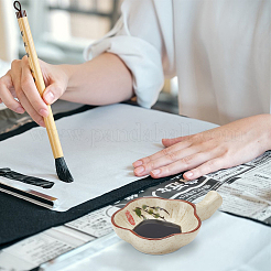 2 шт. 2 стиля керамическая чернильница в форме цветка сливы&nbsp;OFST-PH0001-05B