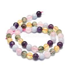 Природных драгоценных камней смешанного бисер нитей&nbsp;G-E576-06B