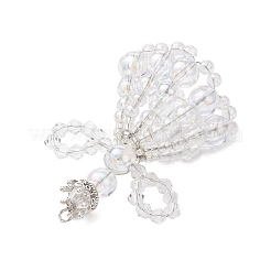 Прозрачные акриловые большие подвески&nbsp;PALLOY-MZ01193-01