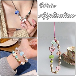 20шт фарфоровые бусины ручной работы&nbsp;PORC-YW0001-71C