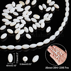 4 нить бусин из натуральных пресноводных ракушек&nbsp;SHEL-NB0001-53