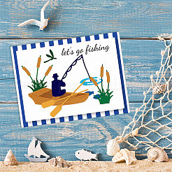 Трафареты для резки углеродистой стали для лодок DIY-WH0309-1464