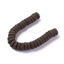 Бусы из натуральной лавы&nbsp;G-F671-02B-12