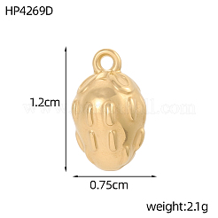 Colgantes de acero inoxidable 304&nbsp;STAS-OY017-40G