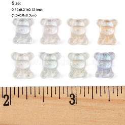 100 Stück transparente Harz-Cabochons&nbsp;CRES-FP0001-14