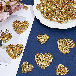 20 шт. 2 стиля блестящих смоляных стразов горячей фиксации&nbsp;DIY-CY0002-36A