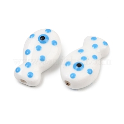 Фарфоровые бусины ручной работы&nbsp;PORC-B009-03M