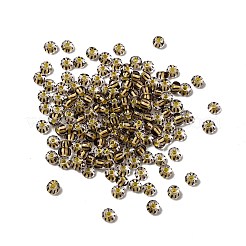 Прозрачные полосатые стеклянные бусины&nbsp;GLAA-NH0001-06E