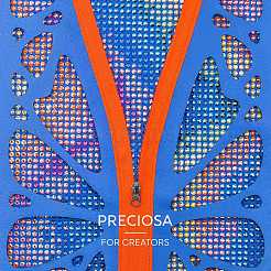 Камни preciosa® crystal hotfix с плоской основой&nbsp;Y-PRC-HSS8-40010-200