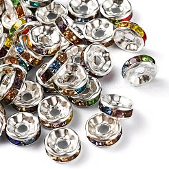 Железные плоские круглые разделительные бусины&nbsp;IFIN-YW0001-59B-S