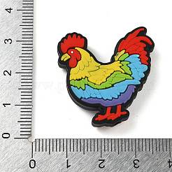 Фокальные бусины из пищевого силикона&nbsp;SIL-F013-04