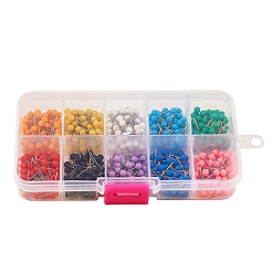 Épingles de carte à billes en plastique&nbsp;FIND-BT0002-03