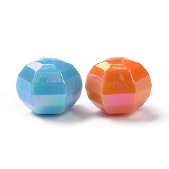 Непрозрачные акриловые бусины из искусственной ракушки&nbsp;OACR-P011-07G