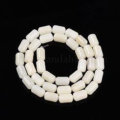 Bianco naturale africano opale perle fili&nbsp;G-N346-01B-10