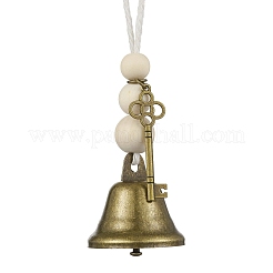 Ornamenti appesi a forma di campana di ferro&nbsp;HJEW-JM02523-01