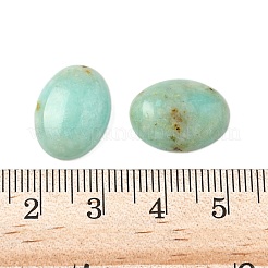 Кабошоны из натуральной африканской бирюзы (яшмы)&nbsp;G-S398-02C