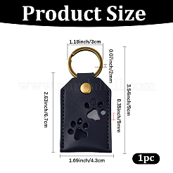 1 шт. брелки для сумок из искусственной кожи&nbsp;KEYC-CL0001-39B