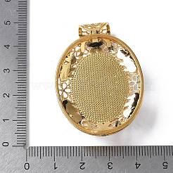 Овальные подвески из натурального говлита&nbsp;KK-K399-18B-02