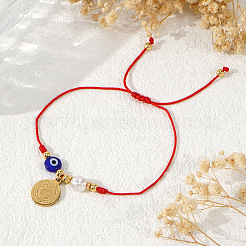 Браслеты с подвесками Святого Бенедикта из нержавеющей стали&nbsp;YY3760