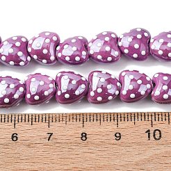 Фарфоровые бусины ручной работы&nbsp;PORC-K010-07C