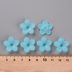 Матовые акриловые колпачки из бисера&nbsp;MACR-S371-08A-755