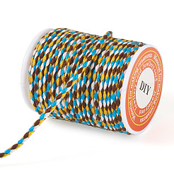 1 Rolle dreifarbige Polycotton-Kordel&nbsp;OCOR-TA0002-42A