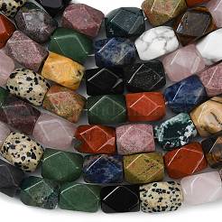 Природных драгоценных камней смешанного бисер нитей&nbsp;G-D354-A01