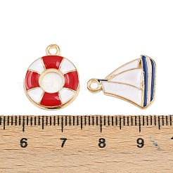 Подвески из эмали и сплава&nbsp;ENAM-D308-01G