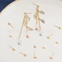 20 шт. Латунные выводы для серег&nbsp;KK-PH0001-78