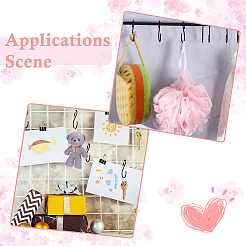 90 шт. 3-х цветные железные крючки S-образной формы&nbsp;IFIN-SP0001-48