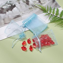 Bolsas de regalo de organza con cordón&nbsp;X-OP-R016-7x9cm-08