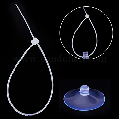 100 Stück transparente PVC-Saugnäpfe&nbsp;PVC-GO0001-01