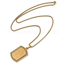 201 нержавеющая сталь с микропаве из прозрачных кубических цирконий&nbsp;NJEW-D089-07G