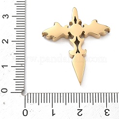 Ostern 304 Edelstahl Anhänger&nbsp;STAS-G384-01H-G