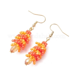 Boucles d'oreilles pendantes en acier inoxydable 304&nbsp;EJEW-MZ00738