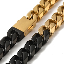 Ожерелья из звеньевой цепи из нержавеющей стали 304&nbsp;NJEW-Q337-02