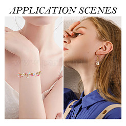 50шт УФ-покрытие непрозрачные акриловые бусины&nbsp;MACR-TA0002-56