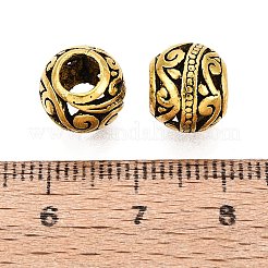 Tibetische Stil Legierung Großlochperlen&nbsp;FIND-Q121-13AG
