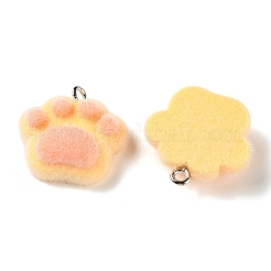 Pendentifs en résine opaque floqués&nbsp;RE-CBA4F9B-02B