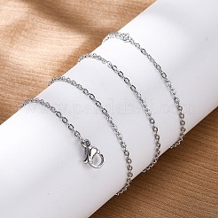 Латунные кабельные цепи ожерелья&nbsp;NJEW-D302-82P