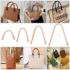 8 Stück 4 Stile PU-Leder zum Aufnähen von Taschengriffen&nbsp;PURS-WR0001-26B